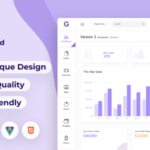 Gull -  HTML & Vuejs Admin Dashboard Template